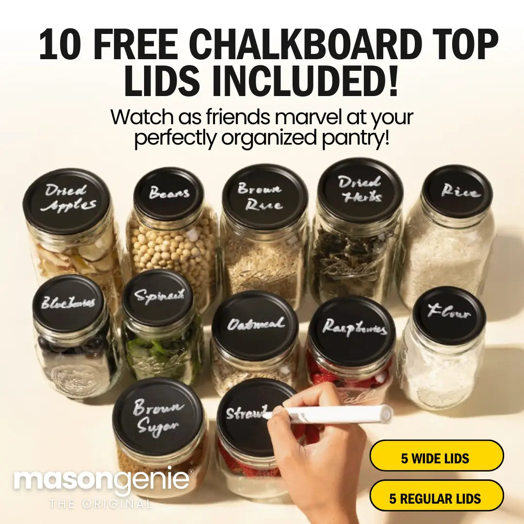 Trovi — 10 FREE Chalkboard Top Lids Included