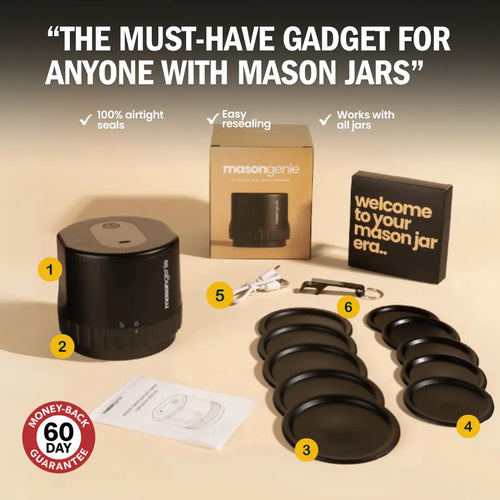 Mason Genie® Vacuum Sealer Kit