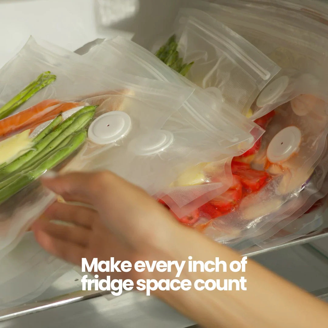 Reusable Vacuum Bags (45 Bags)